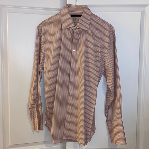 John Varvatos Other - John Varvatos light pink pinstripe button down shirt